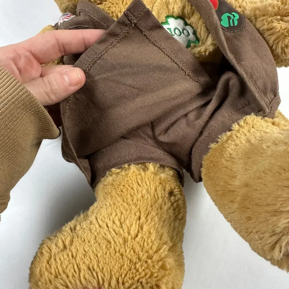 Build-A-Bear Girl Scouts Teddy Bear Stuffed Animal